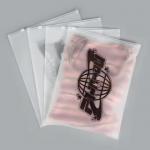 Custom Cpe Frosted Zipper Packaging Bag Plastic Clear Zip Bag Resealable Plastic Bags For Clothing for sale