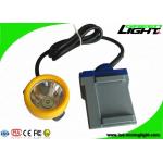 6.6Ah Rechargeable Battery Mining Hard Hat Lights 15000lux With 16hrs Long Lighting Time for sale