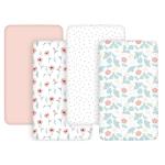 Skin Friendly Standard Bassinet Crib Sheet Bassinet Mattress Sheet for sale
