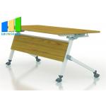 Office Furniture And School Desk Foldable Training Room Table With Wheels for sale