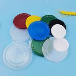 Custom Transparent Plastic Beer Can Lid 49mm Diameter Soda Can Cover