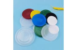 China Custom Transparent Plastic Beer Can Lid 49mm Diameter Soda Can Cover supplier