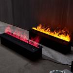 Home Decorative Steam Electric Fireplace Modern Remote Control 3d Atomization