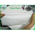 Tear Resistant 92g 216g Stone Wrapping Paper For Making Notebook Eco - Friendly for sale