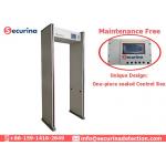 High Sensitivity Door Frame Metal Detector Demolition Installation With LED Audio Alarm for sale