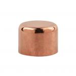 Customized Copper Pipe Cap with 150 PSI Pressure Rating and Threaded Connection for sale