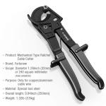 Multipurpose Black Hand Ratchet Cable Cutters For Automotive Work