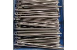 China 200mm 220mm 260mm Titanium Tent Stake Titanium Shepherd Hook Stakes supplier