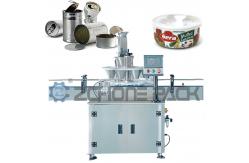 China Plastic Iron Aluminum Can Filling Machine Automatic Turntable Feeder supplier