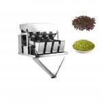 Food Candy Coffee Bean 4 Head Linear Weigher Automatic Weighing Filling for sale
