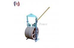 China 508 X 75MM Heavy Duty Wire Rope Pulley Conductor Stringing Blocks supplier