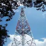 25m 30m 35m 45m 60m RDS Steel Communication Towers Angular Galvanized SST Steel 3 Leg Tower for sale