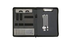 China Moistureproof Luxury Leather Portfolio With Calculator Multifunctional Reusable supplier