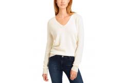 China Soft Knit Cashmere Sweater Women'S Pullover Sweater For Autumn / Winter supplier