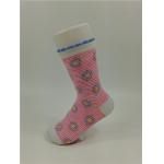 Sweat Absorbent Keep Warm Kids Cotton Socks Colorful Patterns / Logo Available for sale