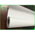 60gsm 70gsm 62 Inch White CAD Plotter Paper Roll For Garment