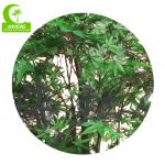 Realistic Flame Retardant H200cm Artificial Maple Plant Good Looking