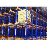 Safety Radio Shuttle Racking Custom Dimension High Working Efficiency Red Coating