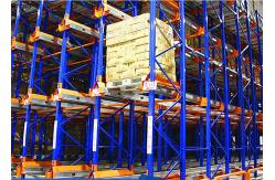 China Safety Radio Shuttle Racking Custom Dimension High Working Efficiency Red Coating supplier