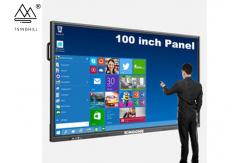China 450nit 70 Inch Smart Board Interactive Whiteboard Windows 10 OS supplier