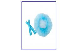 China Disposable Surgical Head Covers / Disposable Bouffant Caps Double Elastic String supplier