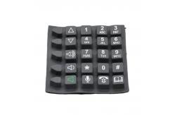 China Custom Silicone Keyboard Remote Control POS Button Elastomer Keys supplier