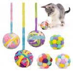 Interactive Safe Chew Toys For Cats With Bell And Cat Fuzzy Balls for sale