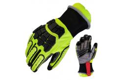 China Size 7-12 Hysafety Cut Resistant Winter Gloves / Glass Handling Gloves supplier