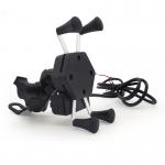 Motorcycle Scooter X-Type Charger Mobile Phone Holder Bracket Usb Car Charging Source Navigation With Waterproof Switch for sale