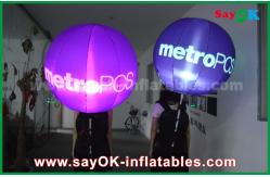 China Changeable Led Lights Backpack Balloon Inflatable Light Decoration Rental Business supplier