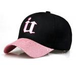 5 Panels Adult Cotton Baseball Cap / Adjustable Twill Sandwich Embroidery Golf Hat for sale