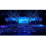 Metal Large Outdoor Advertising LED Screen P6 32*32 Resolution Aluminum for sale