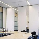 Multi Color Sound Insulation Movable Partition Walls For Office No Floor Track for sale