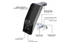 China 3 in one Fast Speed Iphone Wireless Charger Earphone Airpods supplier