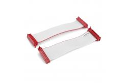 China Micro Match Connector Flat Electrical Wire IDC UL2651 Red Flat Ribbon Cable supplier