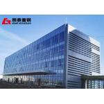Q355B ASTM A572 Glass Curtain Steel Structure Office Building for sale