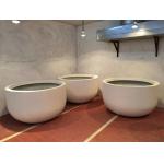 Ceramic Or Fiberglass Customized Flower Pots For Indoor And Outdoor Decoration for sale