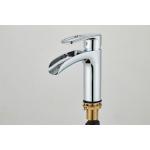 Under Counter Waterfall ODM Silver Electroplated SUS Faucet for sale