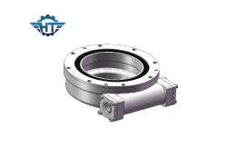 China Iso Envelope 24v Dc Planetary Motor Worm Gear Slew Drive supplier