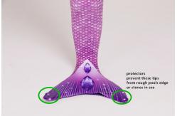 China 3D Printing Swimmable Mermaid Tails For Kids / Adults Spandex Polyester Material supplier