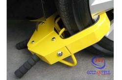 China Safety Medium sized Car Wheel Clamp / Tyre Lock , Patent design supplier