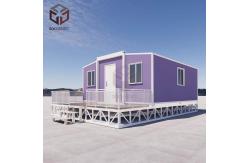 China Earthquake Resistant Prefab Homes with Plywood Floors and Insulation supplier