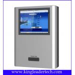 Space-saving Design Wall Mount Kiosk With Thermal Receipt Printer , TFT LCD Display