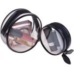 Travel PVC Cosmetic Bags Women  Waterproof and durable Transparent Clear Makeup Bag for sale