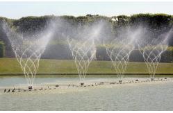 China Garden Pond Decorate 1.5 Inch Fountain Rotating Nozzle supplier