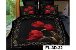 China 3D Reactive Printed Sheet Set 40s 200TC Bedsheet supplier