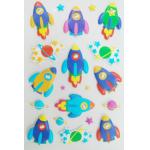 Professional Puffy 3D Foam Stickers Non Toxic For Children Silk Screen Printing for sale