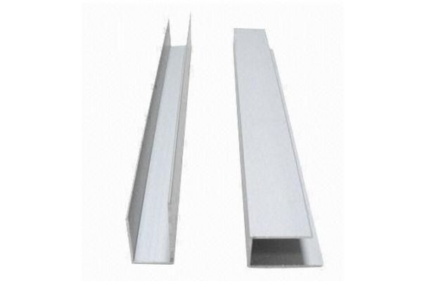 Aluminum U Channel Extrusions Construction Aluminum Profile 6063 , 6061 , 6005