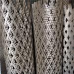 TLWY 1.2mm Galvanized Flattened Expanded Metal Sheet Steel Mesh For Runways for sale