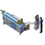 Oil Electric Automatic Bending Machine Hybird Servo Pipe 200mm For Motorcycle Parts for sale